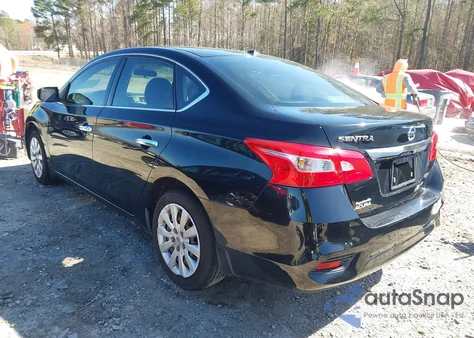 2017 Nissan Sentra Sv from USA, damaged, VIN 3N1AB7AP3HL661395